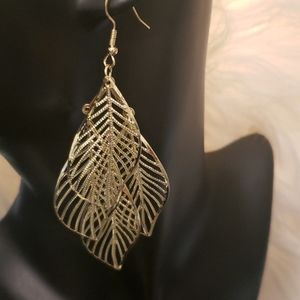 Feather Dangle Earrings